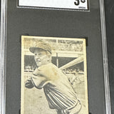 1948 Bowman #38 Red Schoendienst rookie SGC 3