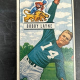 1951 Bowman #102 Bobby Layne Ex/Mint