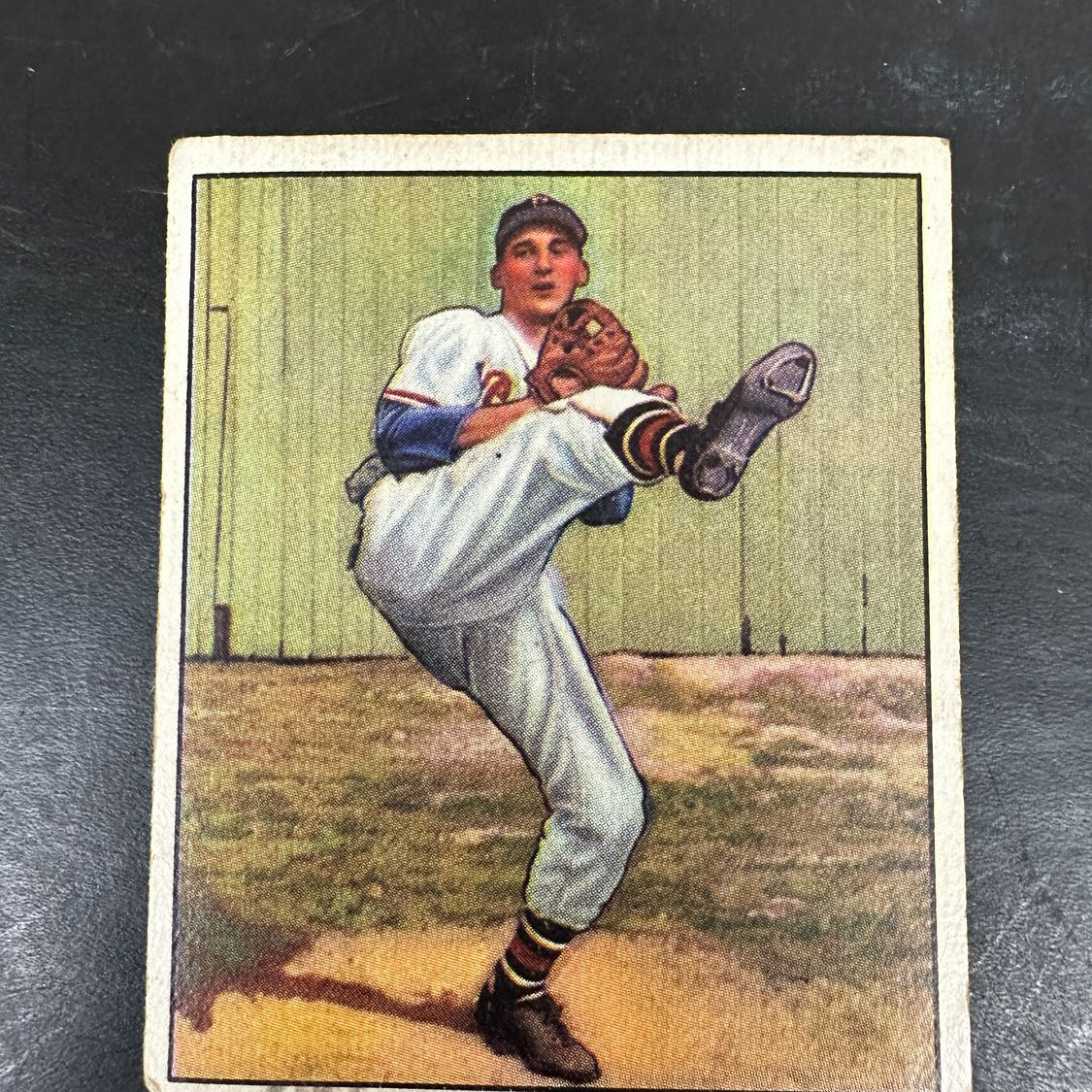 1950 Bowman #19 Warren Spahn Ex+