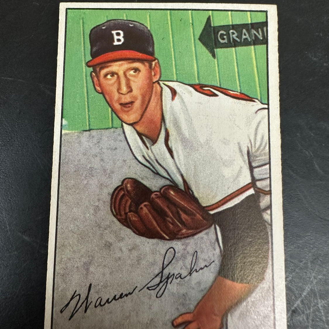 1952 Bowman #156 Warren Spahn Ex/MInt