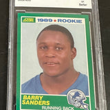 1989 Score #257 Barry Sanders BCCG Graded 10 Gem Mint