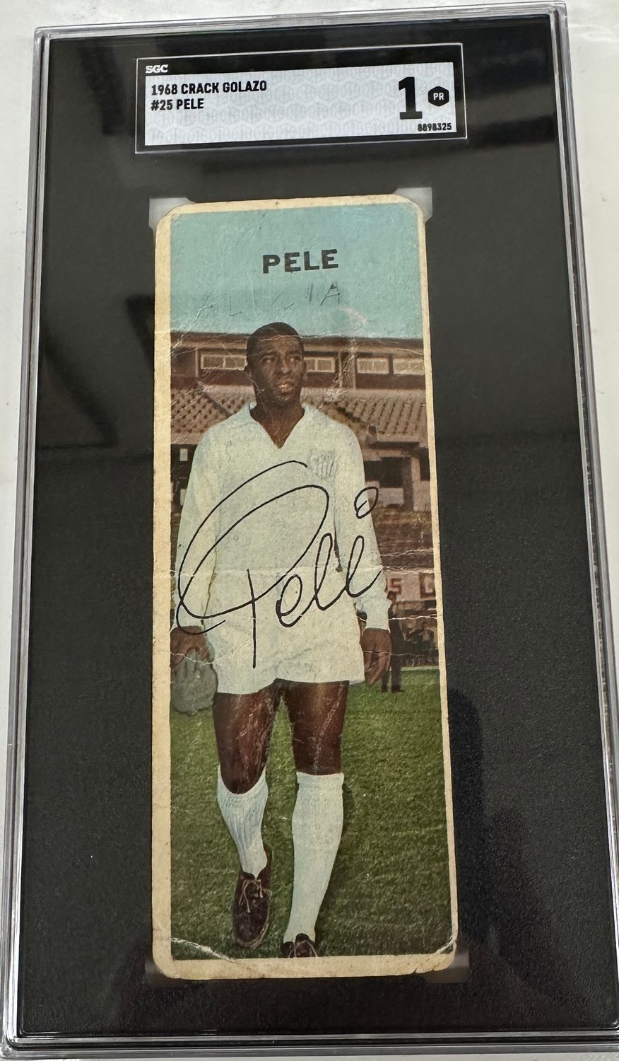 1968 Crack Golazo #25 PELE SGC 1