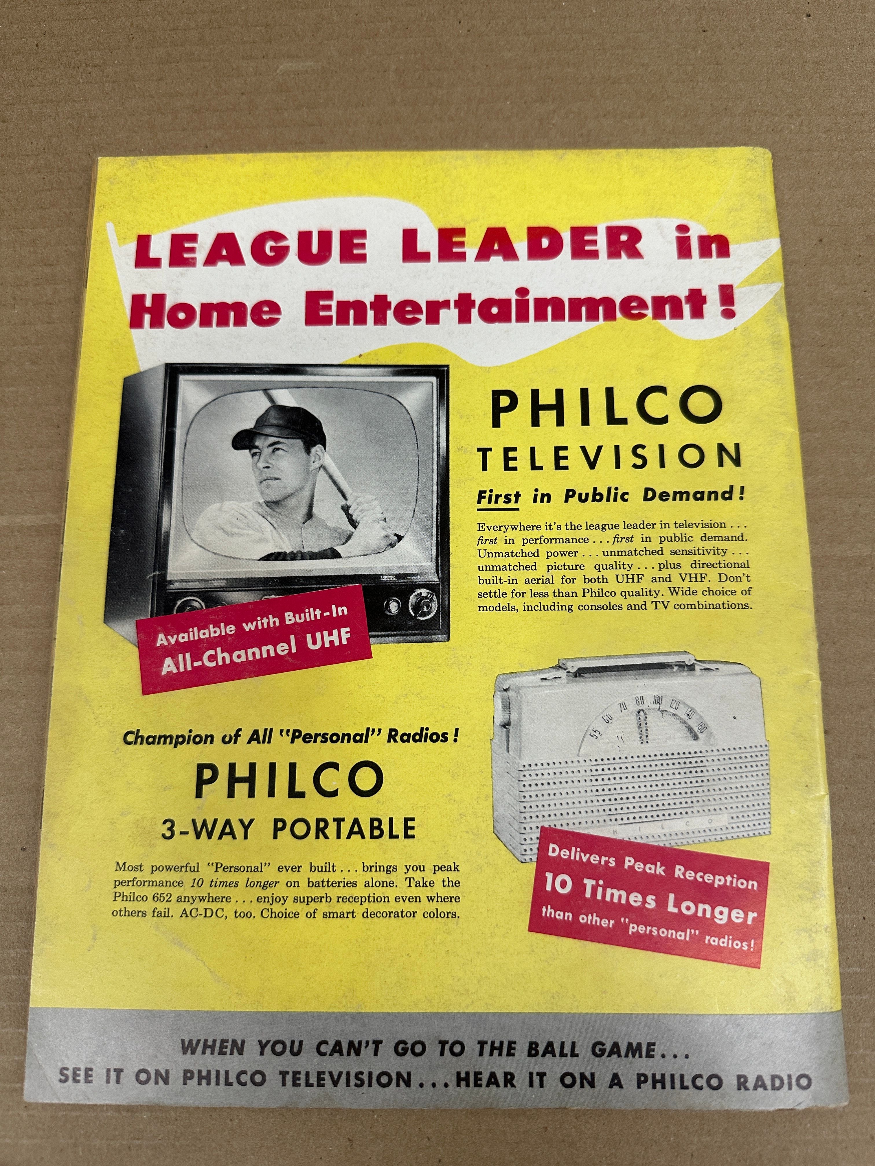 1953 NY Yankees Sketchbook Ex/Mint