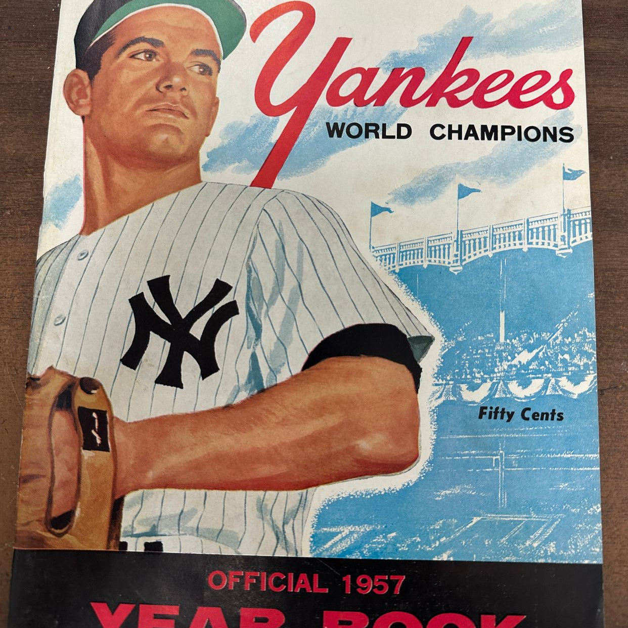 1957 NY Yankees Yearbook Nr Mint