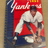 1953 NY Yankees Sketchbook Ex/Mint