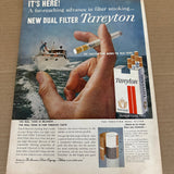 1958 World Series Program Yankees vs. Braves. w/ Warren Giles autograph Ex/Mint