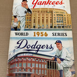 1956 World Series Program Yankees vs. Dodgers Nr Mint