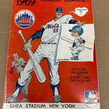 1969 World Series Program NY Mets Ex