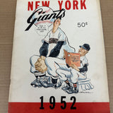 1952 NY Giants Yearbook Ex/Mint