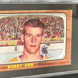 1966/67 Topps #35 Bobby Orr Rookie SGC 1.5 Nicer!