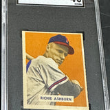 1949 Bowman #214 Richie Ashburn rookie SGC 4