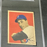 1949 Bowman #70 Carl Furillo rookie SGC 6