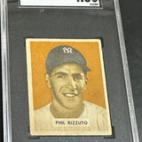 1949 Bowman #98 Phil Rizzuto Name on Front SGC 4.5