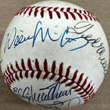 500 Home Run Club Signed Ball 11 Auto's JSA
