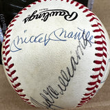 500 Home Run Club Signed Ball 11 Auto's JSA