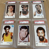 1972 Icee Bear Complete Basketball Set 20 ct. All PSA 8s & 9s