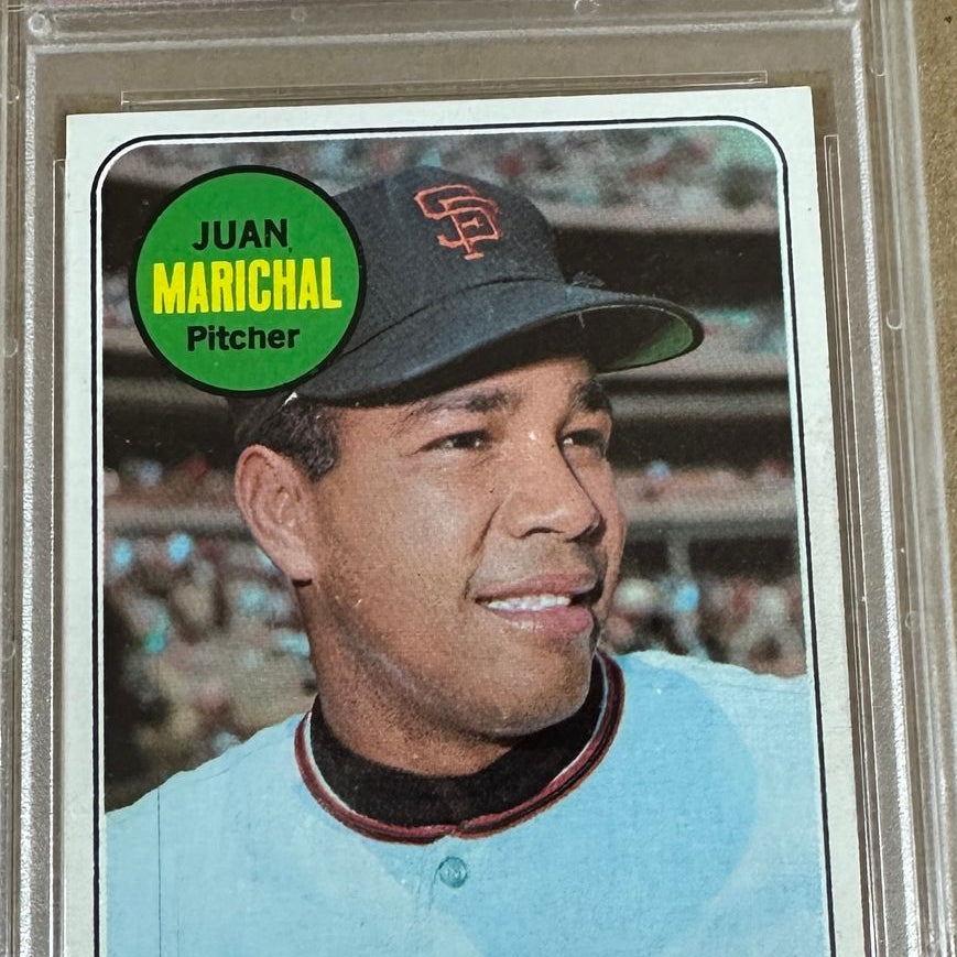 1969 Topps #370 Juan Marichal PSA 8 Well Centered!