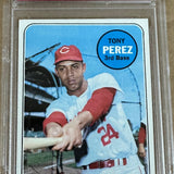 1969 Topps #295 Tony Perez PSA 8 Well Centered!