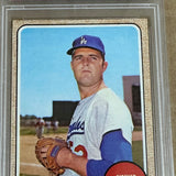 1968 Topps #145 Don Drysdale PSA 8 Well Centered!