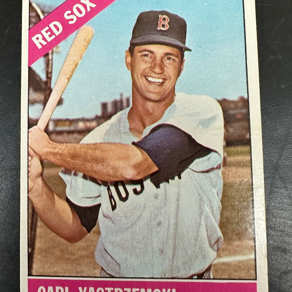 1966 Topps #70 Carl Yastrzemski Ex/Mint
