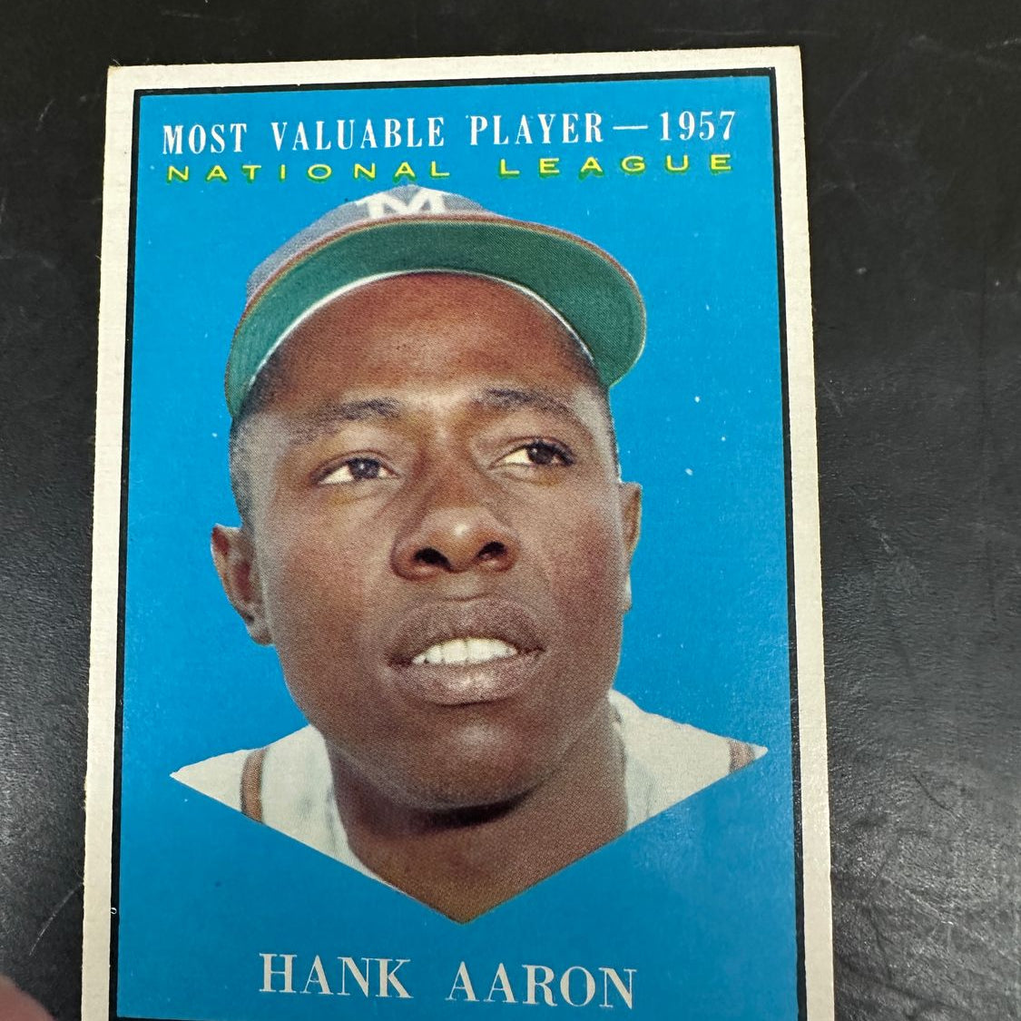 1960 Topps #484 Hank Aaron MVP Ex/Mint