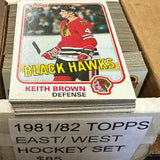 1981/82 Topps Hockey Complete set Ex/Mint to Nr Mint