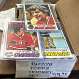 1977/78 Topps Hockey Complete set Ex/Mint to Nr Mint