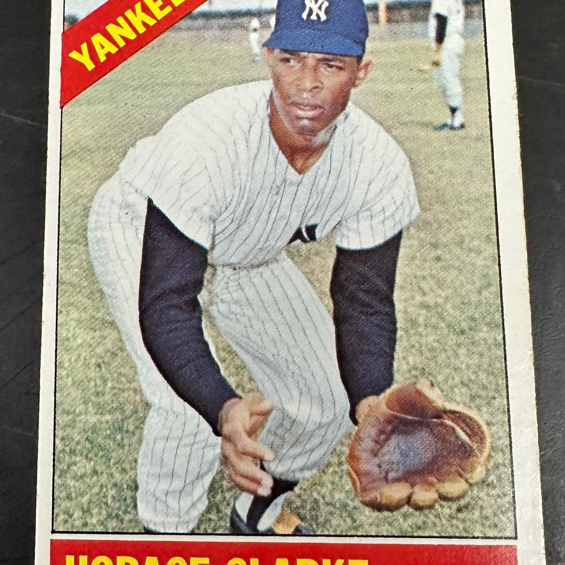 1966 Topps #547 Horace Clarke SP Ex+