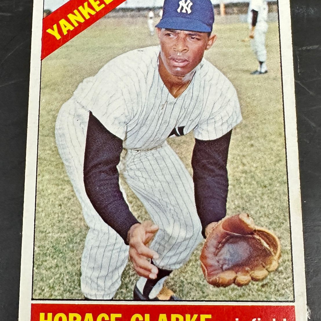 1966 Topps #547 Horace Clarke SP Ex+