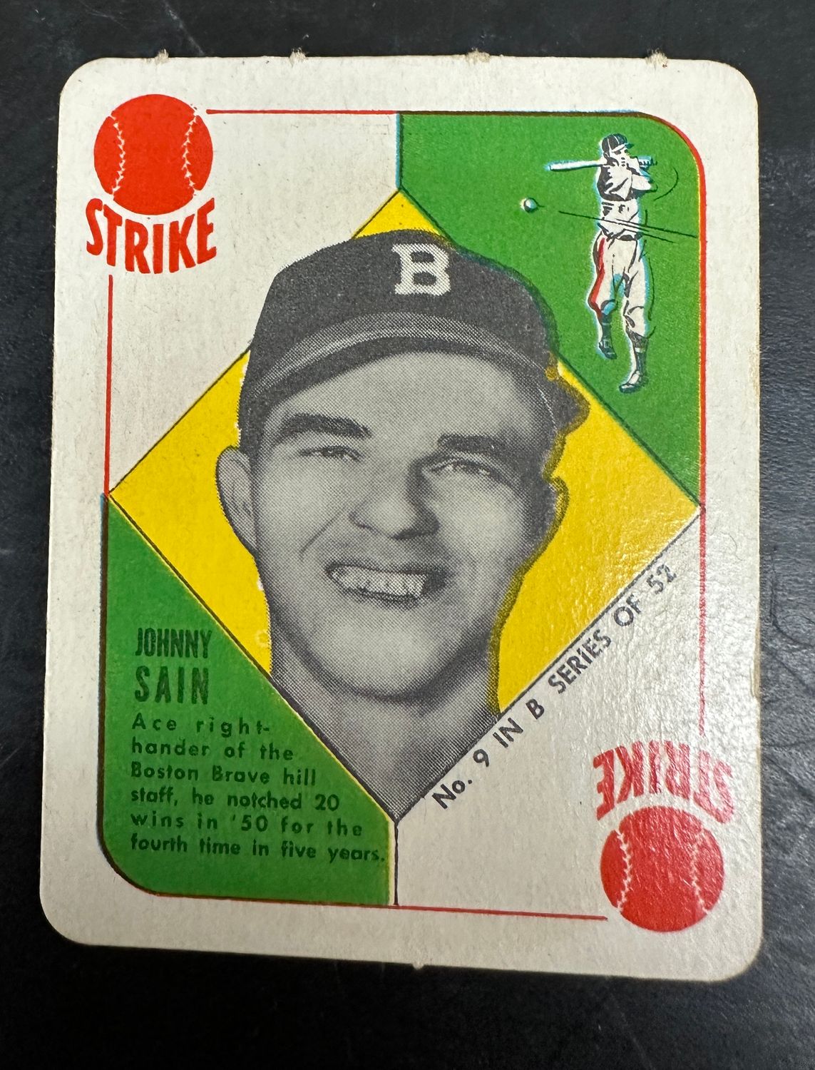 1951 Topps Blue Back Set Break #10 Joe Page Ex/Mint
