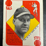 1951 Topps Blue Back Set Break #30 Enos Slaughter Ex/Mint