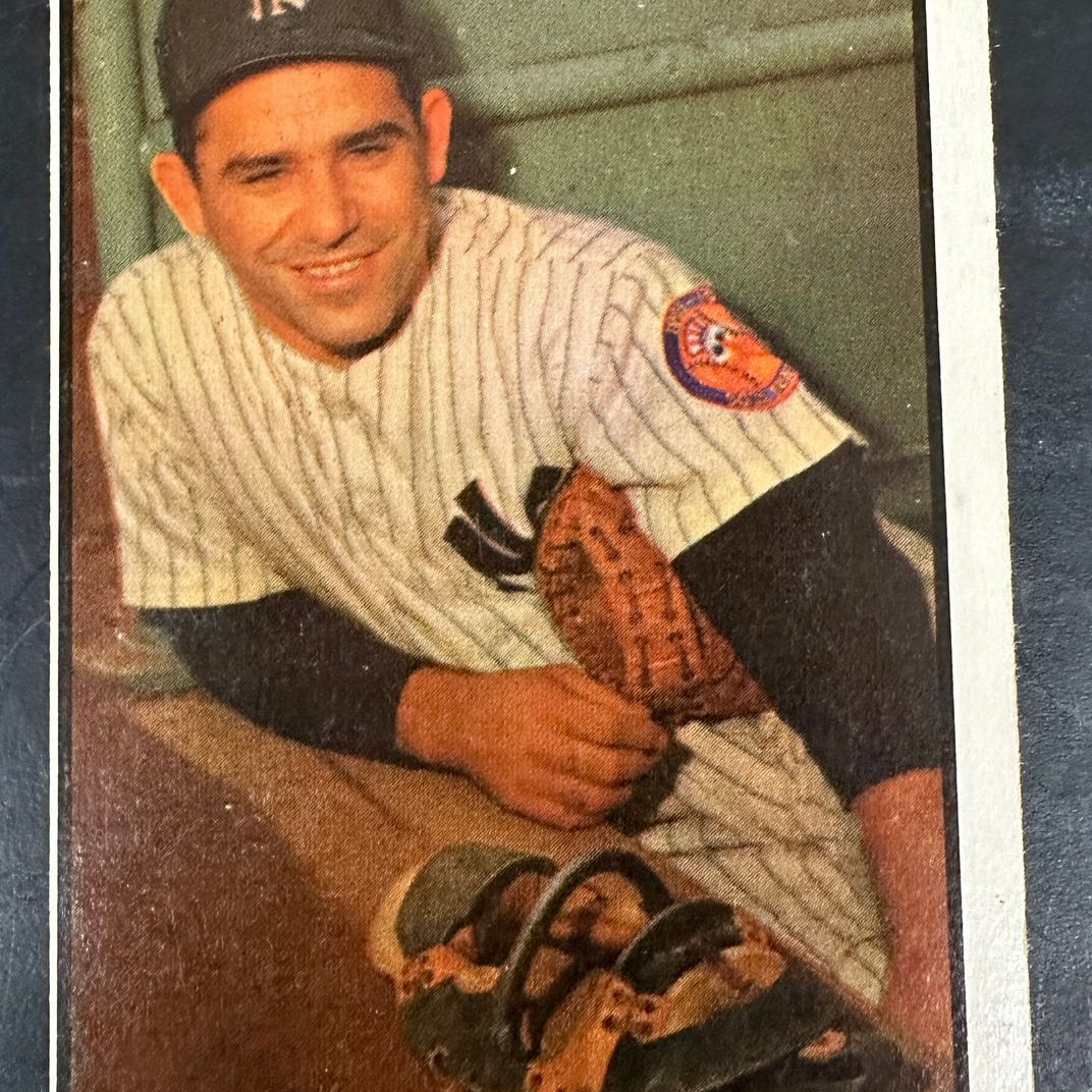 1953 Bowman #121 Yogi Berra Ex