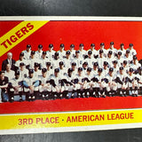 1966 Topps #583 Tigers Team Card SP Ex/Mint