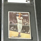 1950 Bowman #6 Bob Feller SGC 3