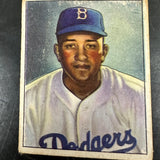 1950 Bowman # 23 Don Nrecombe rookie VG