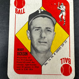 1951 Topps Blue Back #16 Murray Dickson Ex/Mint