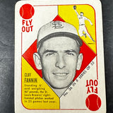 1951 Topps Blue Back #36 Cliff Fannin Ex/Mint