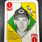 1951 Topps Red Back #39 Ted Kluszewski Ex/Mint