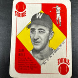 1951 Topps Blue Back #25 Sam Mele Ex/Mint