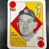 1951 Topps Red Back #6 Allie Reynolds Nr Mint