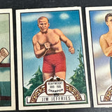 1951 Ringside Boxing Complete Set 96 Cards Ex/Mint