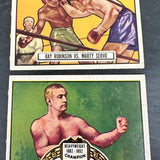 1951 Ringside Boxing Complete Set 96 Cards Ex/Mint