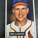 1951 Bowman #58 Enos Slaughter Ex/Mint