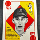 1951 Topps Red Back #30 Warren Spahn Nr Mint