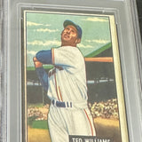 1951 Bowman #165 Ted Williams PSA 3