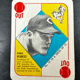 1951 Topps Blue Back #47 Herman Wehmeier Ex/Mint