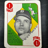 1951 Topps Blue Back #40 Vic Wertz Ex/Mint