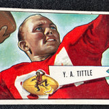 1952 Bowman Small #17 YA Tittle VG/EX