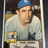 1952 Topps #191 Yogi Berra Poor