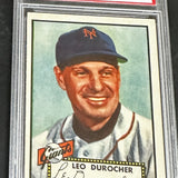 1952 Topps #315 Leo Durocher PSA 5.5